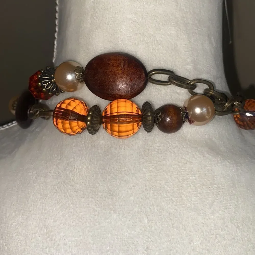 Bohemian Beaded Necklace!